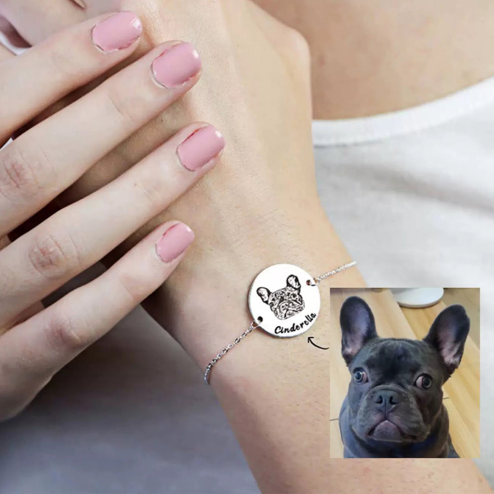 「萌えペットブレスレット」 猫や犬のペット用ブレスレット カスタマイズ 立派なギフト オリジナル個性 アイテム